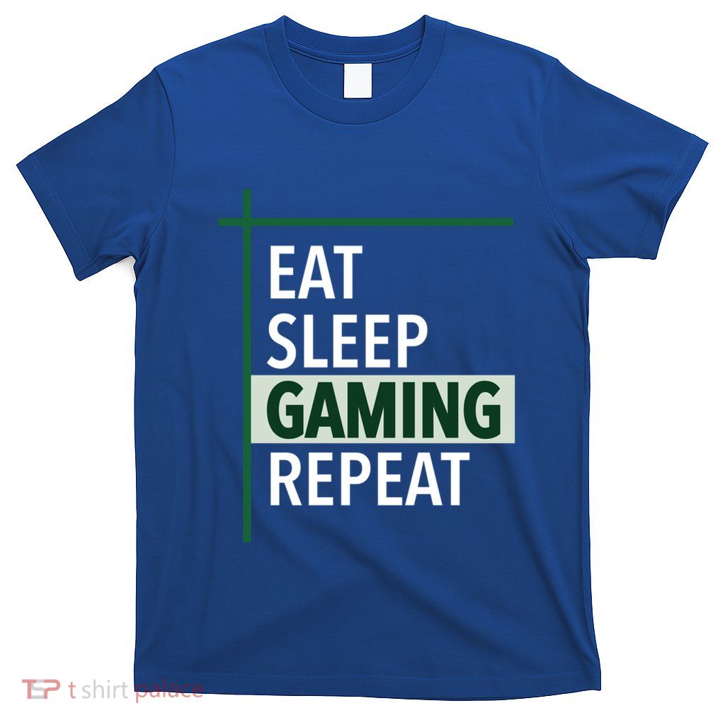 Funny Gamer Eat Sleep Anime Gaming Repeat Meaningful Gift T-Shirt