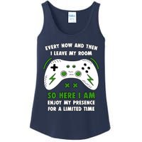 Funny Gamer Every Now And Then I Leave My Room Gaming Ladies Essential Tank