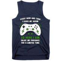 Funny Gamer Every Now And Then I Leave My Room Gaming Tank Top