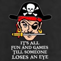 All Fun And Games Till Someone Loses An Eye Golf Towel