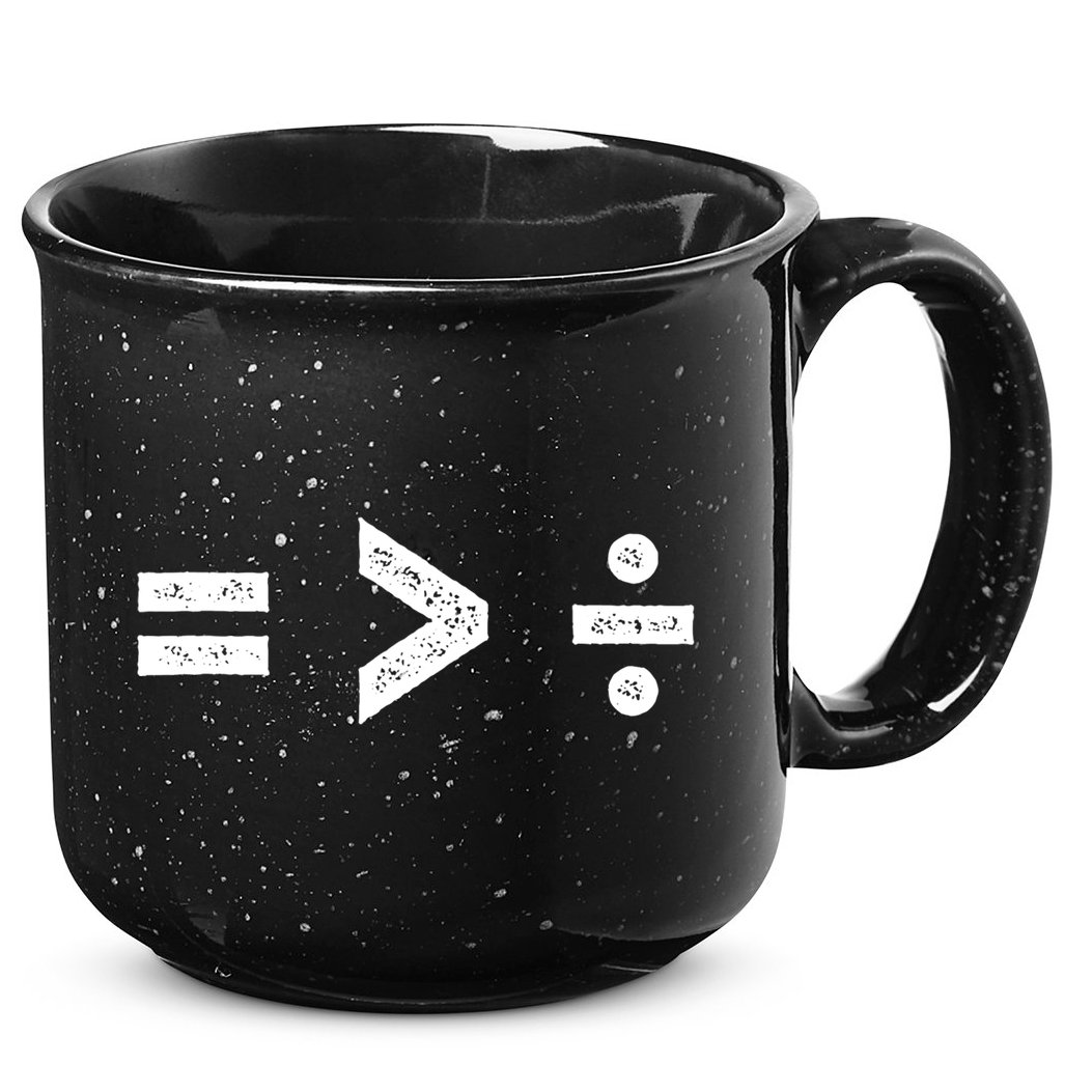 Funny Gift Equality Is Greater Than Division Symbols Gift 15oz Campfire Ceramic Mug