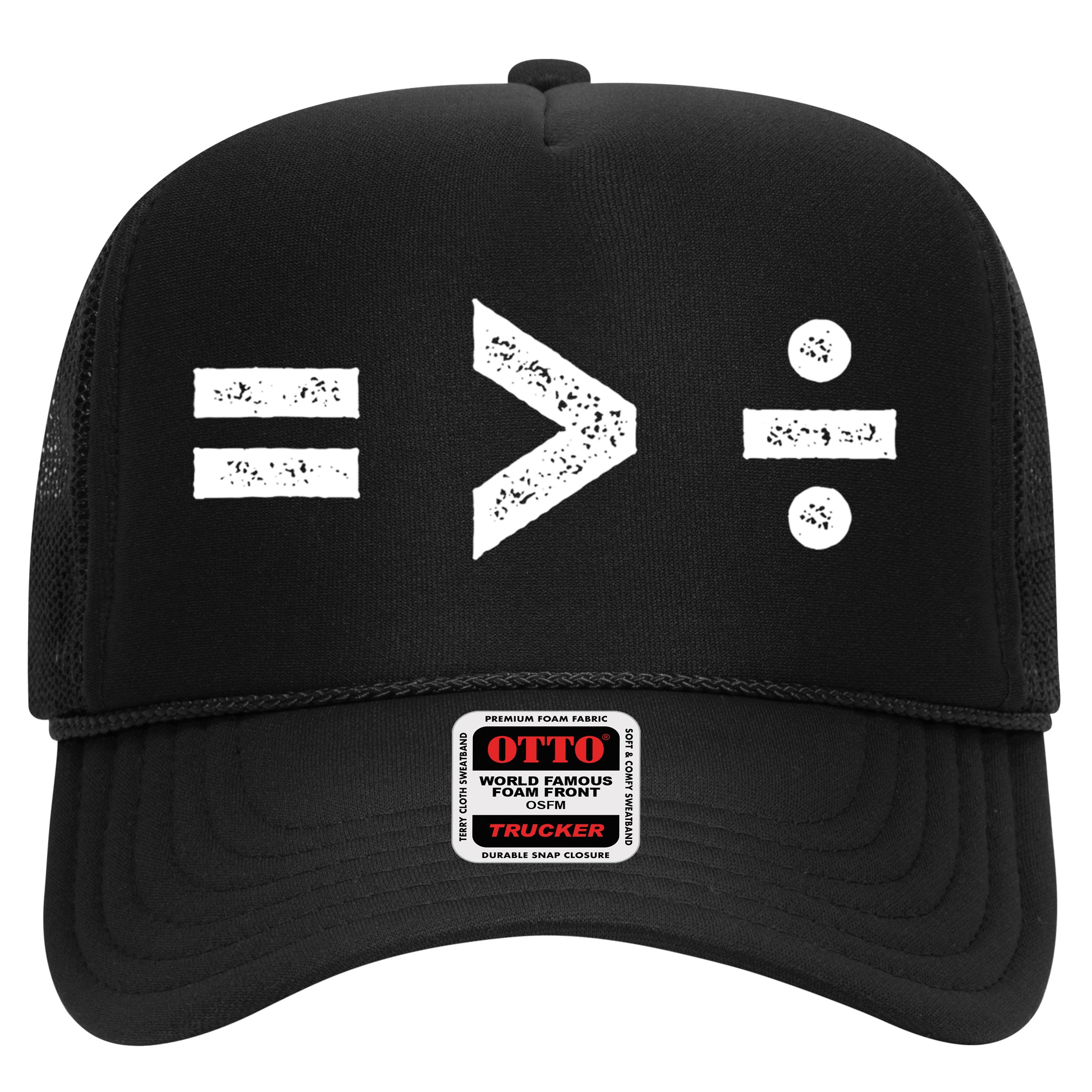 Funny Gift Equality Is Greater Than Division Symbols Gift Hat