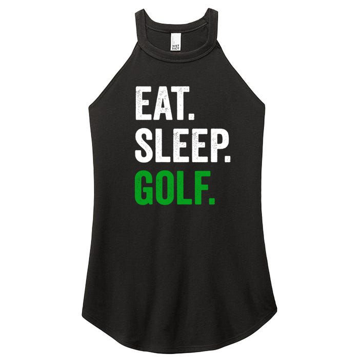 Funny Golf Eat Sleep Golf Gift For Father's Day Women’s Perfect Tri Rocker Tank