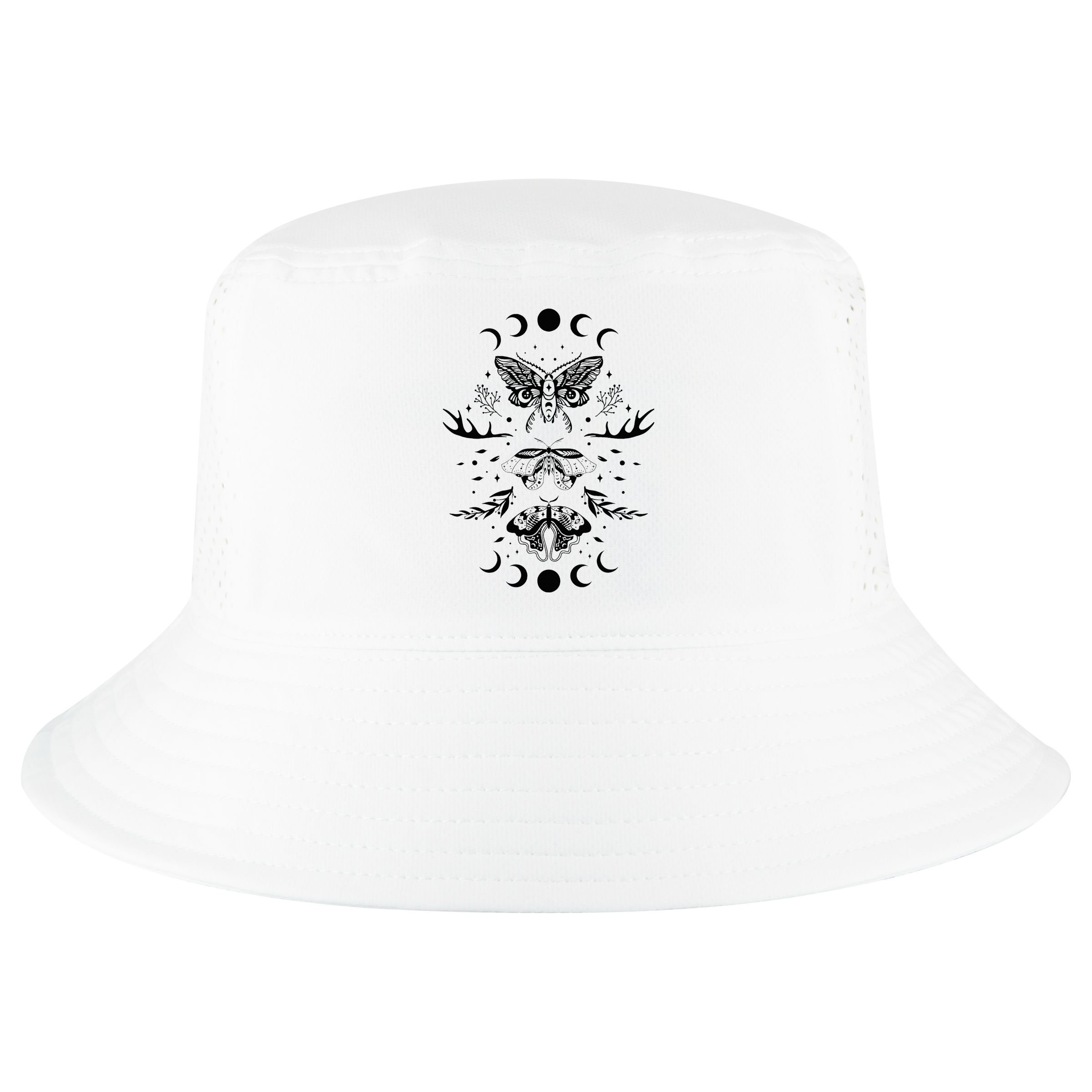 Fairy Grunge Fairycore Aesthetic Goth Luna Moth Butterfly Cool Comfort Performance Bucket Hat