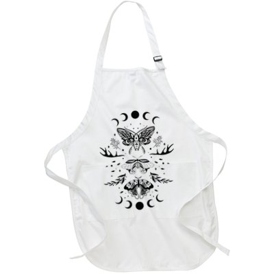 Fairy Grunge Fairycore Aesthetic Goth Luna Moth Butterfly Apron