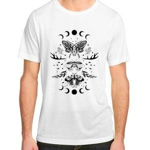 Fairy Grunge Fairycore Aesthetic Goth Luna Moth Butterfly Adult ChromaSoft Performance T-Shirt