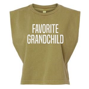 Favorite Grandchild Garment-Dyed Women's Muscle Tee