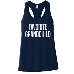 Favorite Grandchild Women's Racerback Tank