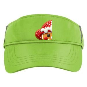 Funny Gingerbread Firefighter Christmas Gift Adult Drive Performance Visor