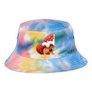 Funny Gingerbread Firefighter Christmas Gift Tie Dye Newport Bucket Hat