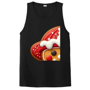 Funny Gingerbread Firefighter Christmas Gift PosiCharge Competitor Tank