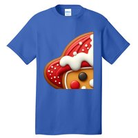 Funny Gingerbread Firefighter Christmas Gift Tall T-Shirt