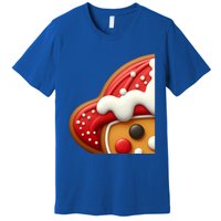 Funny Gingerbread Firefighter Christmas Gift Premium T-Shirt