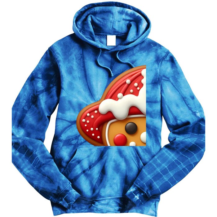 Funny Gingerbread Firefighter Christmas Gift Tie Dye Hoodie