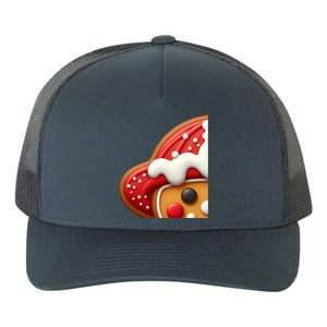 Funny Gingerbread Firefighter Christmas Gift Yupoong Adult 5-Panel Trucker Hat