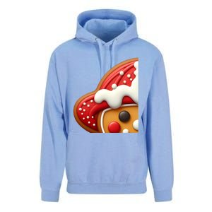 Funny Gingerbread Firefighter Christmas Gift Unisex Surf Hoodie