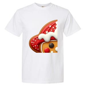 Funny Gingerbread Firefighter Christmas Gift Garment-Dyed Heavyweight T-Shirt