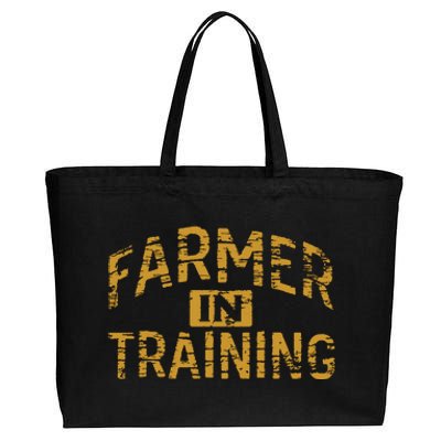 Farm Gift Farming Lover Future Farmer Cotton Canvas Jumbo Tote