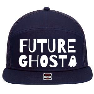 Future Ghost 7 Panel Mesh Trucker Snapback Hat