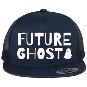 Future Ghost Flat Bill Trucker Hat