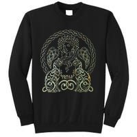 Freya Goddess Freyja Viking Norse Mythology Celtic Vintage Sweatshirt