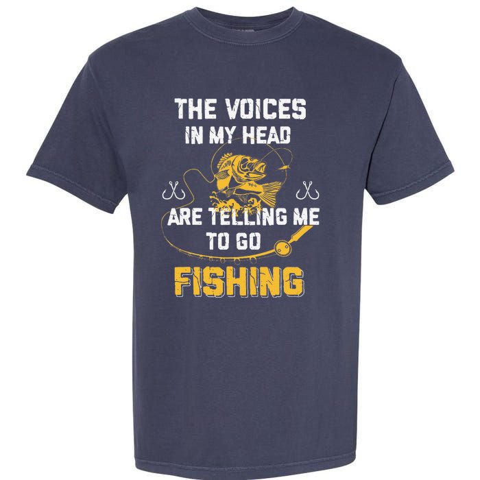 Fishing Gifts Funny Fisherman Garment-Dyed Heavyweight T-Shirt