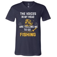 Fishing Gifts Funny Fisherman V-Neck T-Shirt