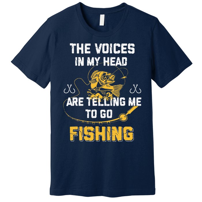 Fishing Gifts Funny Fisherman Premium T-Shirt