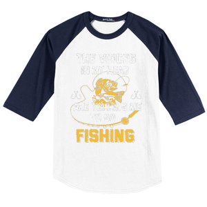 Fishing Gifts Funny Fisherman Baseball Sleeve Shirt