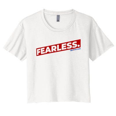 Fearless Gbnews Women's Crop Top Tee