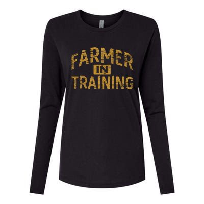 Farm Gift Farming Lover Future Farmer Gift Womens Cotton Relaxed Long Sleeve T-Shirt