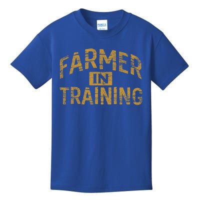 Farm Gift Farming Lover Future Farmer Gift Kids T-Shirt