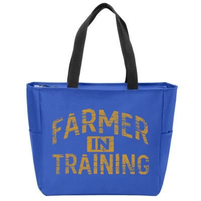 Farm Gift Farming Lover Future Farmer Gift Zip Tote Bag