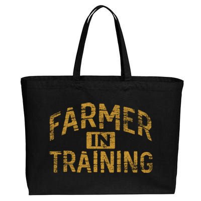 Farm Gift Farming Lover Future Farmer Gift Cotton Canvas Jumbo Tote