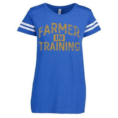 Farm Gift Farming Lover Future Farmer Gift Enza Ladies Jersey Football T-Shirt