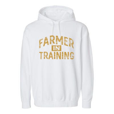 Farm Gift Farming Lover Future Farmer Gift Garment-Dyed Fleece Hoodie