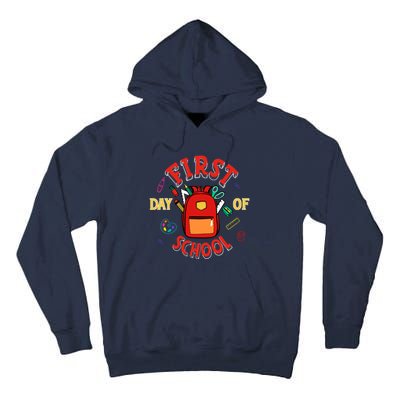 Funny Gift First Day Of School Gift Tall Hoodie