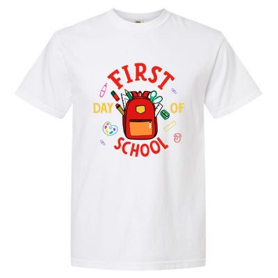 Funny Gift First Day Of School Gift Garment-Dyed Heavyweight T-Shirt