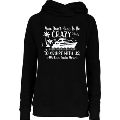 Funny Group Family Cruise Matching Womens Funnel Neck Pullover Hood