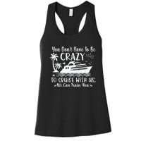 Funny Group Family Cruise Matching Women's Racerback Tank