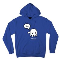 Funny Gluten Free Clothing Halloween Ghost Boo I Hate Gluten Gift Hoodie