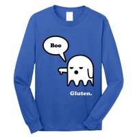 Funny Gluten Free Clothing Halloween Ghost Boo I Hate Gluten Gift Long Sleeve Shirt