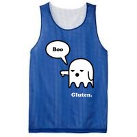 Funny Gluten Free Clothing Halloween Ghost Boo I Hate Gluten Gift Mesh Reversible Basketball Jersey Tank