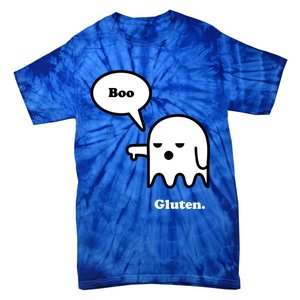 Funny Gluten Free Clothing Halloween Ghost Boo I Hate Gluten Gift Tie-Dye T-Shirt