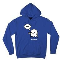 Funny Gluten Free Clothing Halloween Ghost Boo I Hate Gluten Gift Tall Hoodie