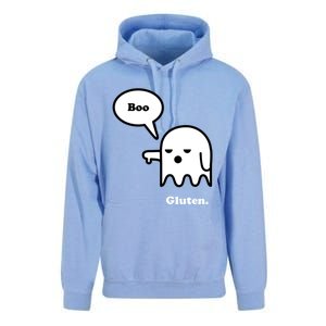 Funny Gluten Free Clothing Halloween Ghost Boo I Hate Gluten Gift Unisex Surf Hoodie