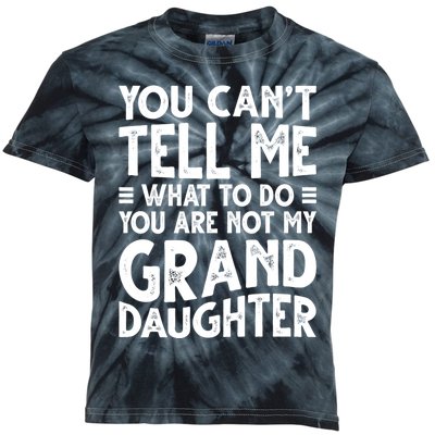 Funny Grandpa For Grandfather Papa Birthday Kids Tie-Dye T-Shirt