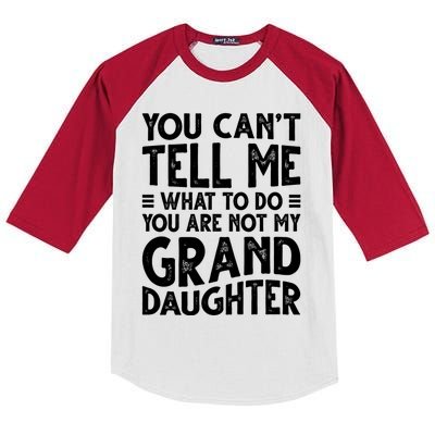 Funny Grandpa For Grandfather Papa Birthday Kids Colorblock Raglan Jersey