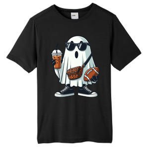 Funny Ghost Football Boo Coffee Halloween Gift Tall Fusion ChromaSoft Performance T-Shirt