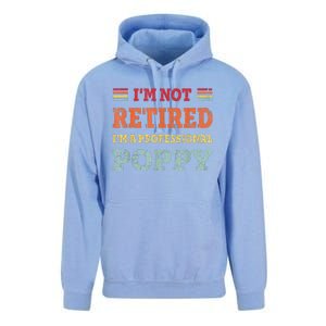 Funny Grandpa For Father Day Retired Poppy Gifts Unisex Surf Hoodie